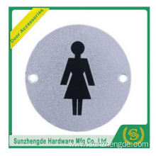 BTB SSP-002SS Stainless Steel Toilet Sign Plate